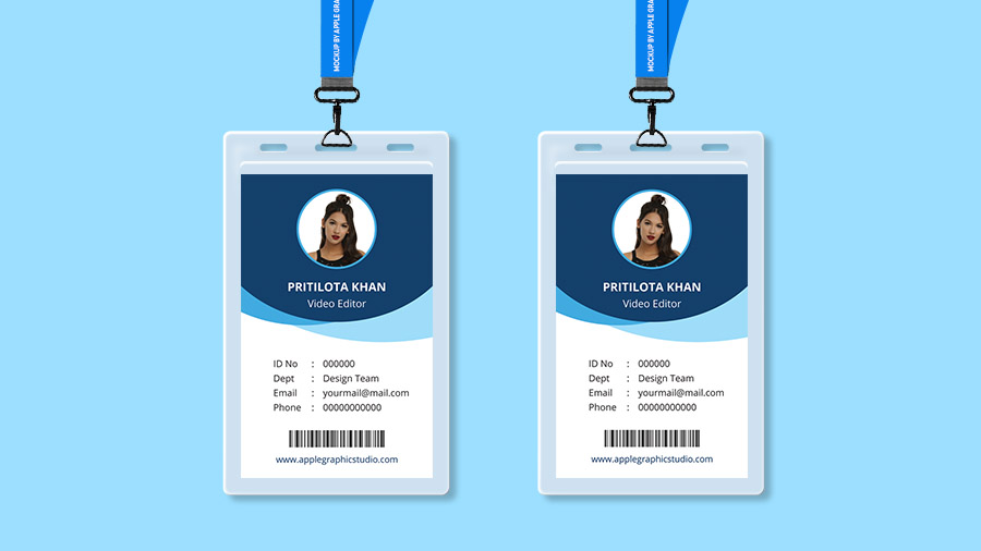 Corporate Id Card Size
