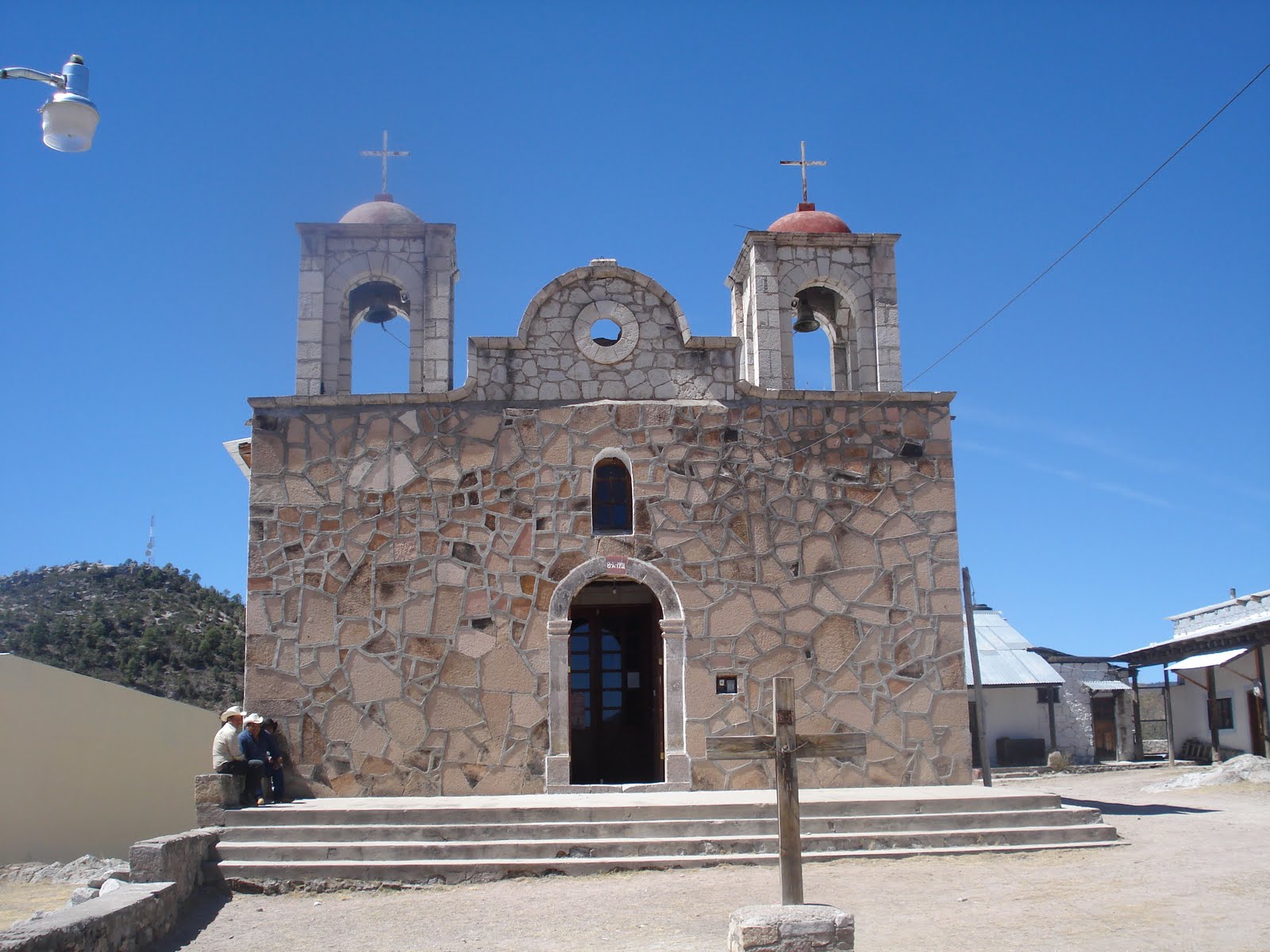 SAN JUANITO CHIHUAHUA MÉXICO Iglesia del poblado de Bocoyna Chihuahua