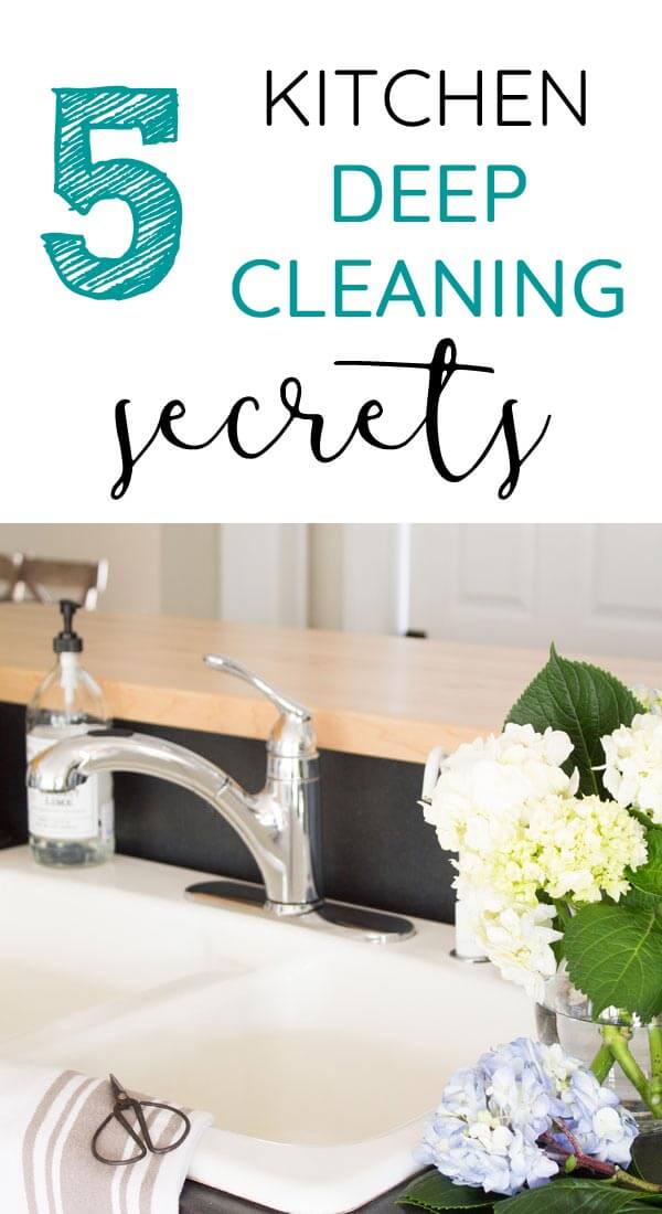 5 Kitchen Deep Cleaning Secrets The Inspired Hive