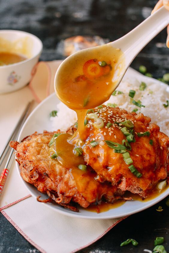 Chicken Egg Foo Young