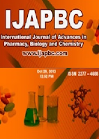 IJAPBC -  International Journal of advances in Pharmacy, Biology and Chemistry
