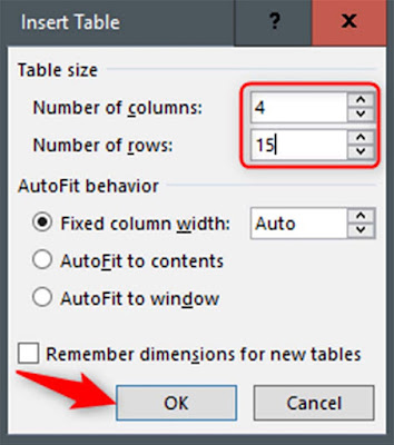 Cara Membuat Tabel Bergaris di Microsoft Word Cara Membuat Tabel Bergaris di Microsoft Word