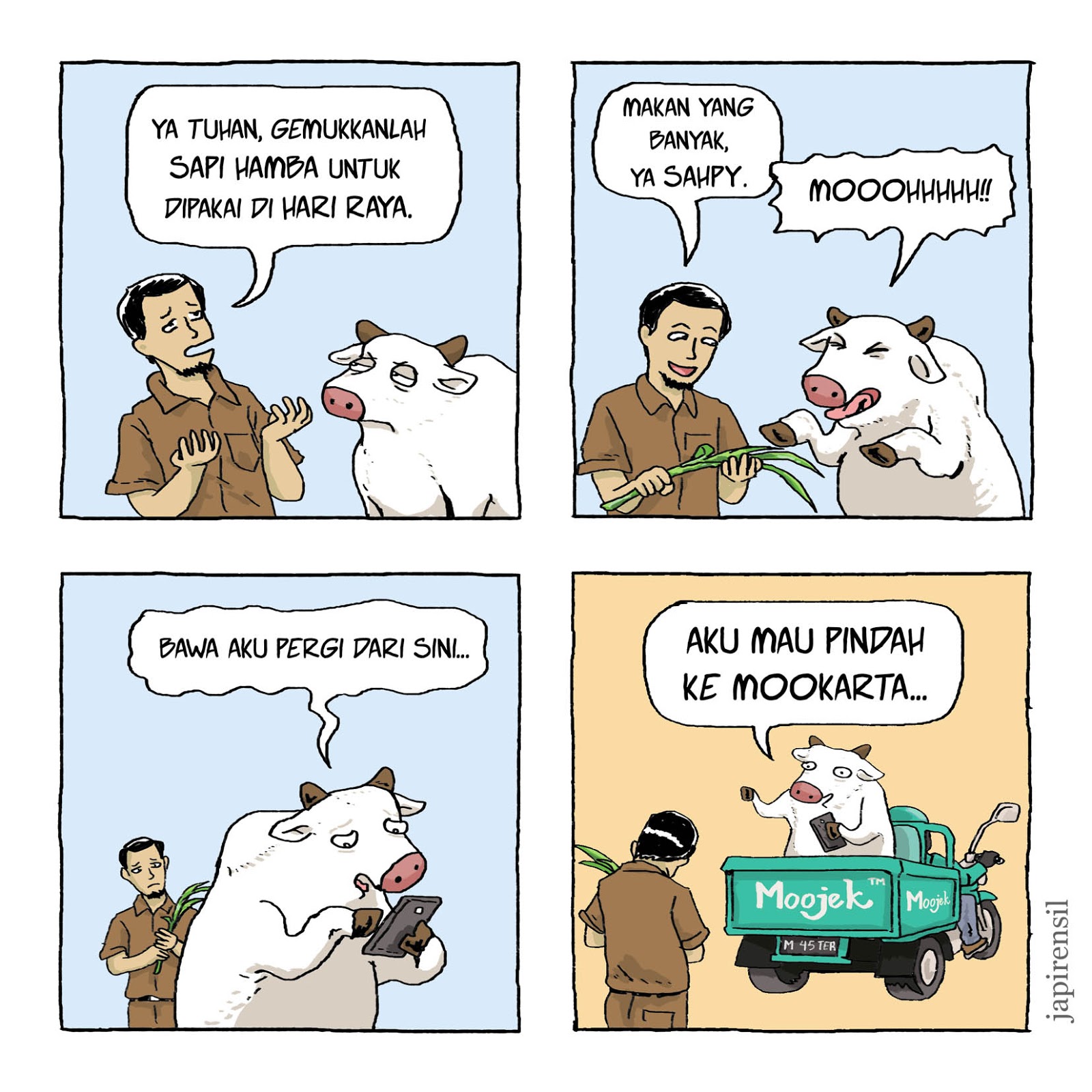 Gambar Komik Tentang Idul Fitri | Komicbox