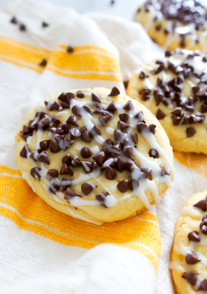 German bakery-style chocolate chip cookies