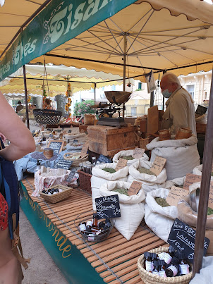 Markt in Collioure (Frankrijk)