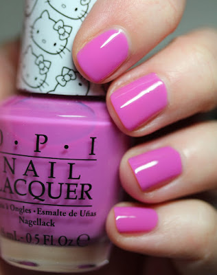 OPI Super Cute In Pink Hello Kitty nail polish