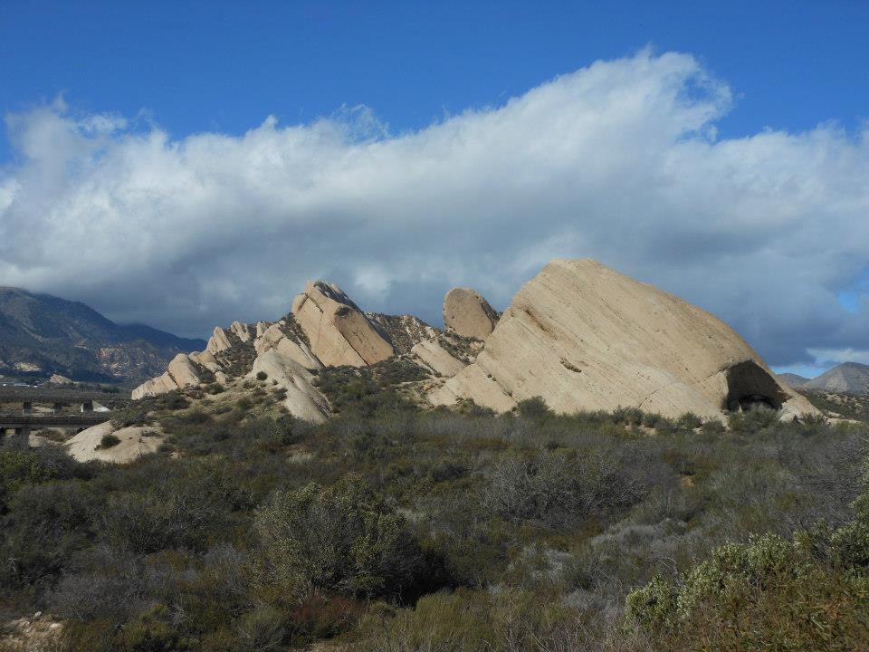 A Traveler's Guide To The Galaxy Mormon Rocks in Cajon Pass