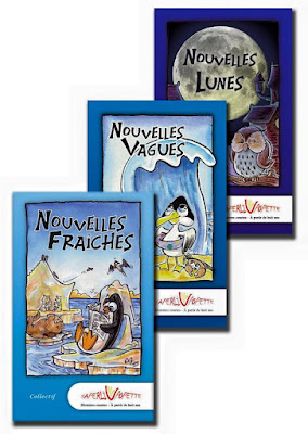 Vendredi Sort le 3ème tome de cette série de collectifs de nouvelles illustrées éditée par les éditions Saperlivpopette. Après "Nouvelles Lunes" et "Nouvelles Vagues", voici... "Nouvelles Fraîches". Pour les idées de cadeaux de Noël, pour les étrennes ou juste comme ça, n'hésitez pas à me contacter en MP Facebook pour des exemplaires dédicacés.