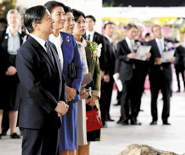 Emperor Naruhito, Empress Masako, Princess Takamado and Noriko Senge