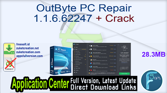 OutByte PC Repair 1.1.6.62247 + Crack
