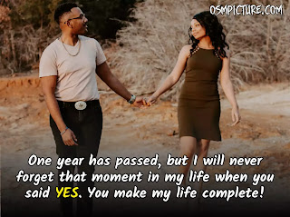 first wedding anniversary wishes to wife
