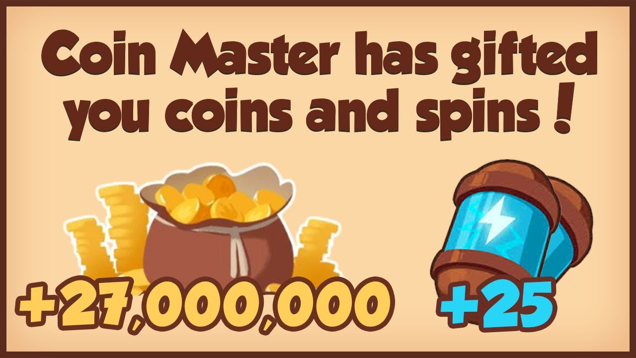 Coin Master Free 53 Million Coins + 25 Spins