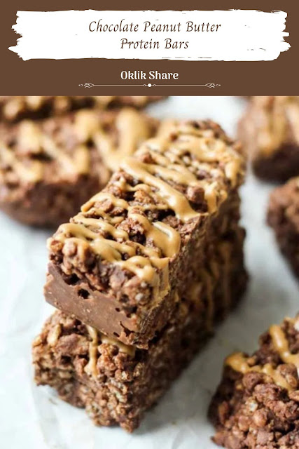 Chocolate Peanut Butter Protein Bars