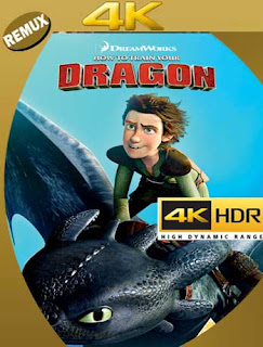 Cómo Entrenar a tu Dragón (2010) 4K REMUX 2160p UHD [HDR] Latino [GoogleDrive] 