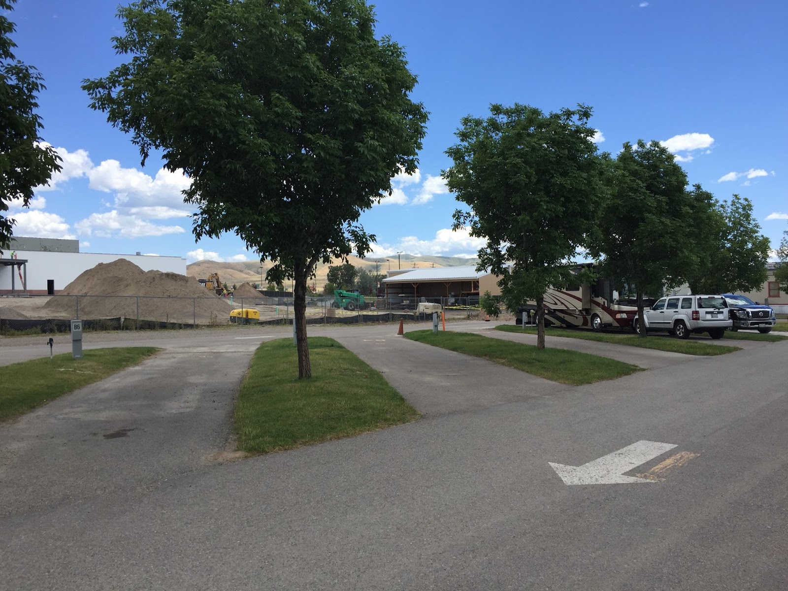 BLUE SKY AHEAD Buffalo Meadows RV Park, Fort Hall Casino, Ft. Hall, ID