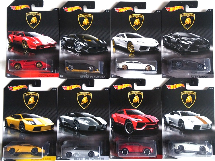 hot wheels lamborghini series