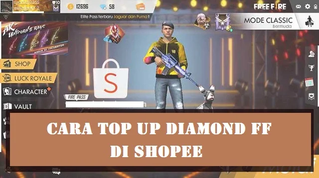 Cara Top Up Diamond FF di Shopee