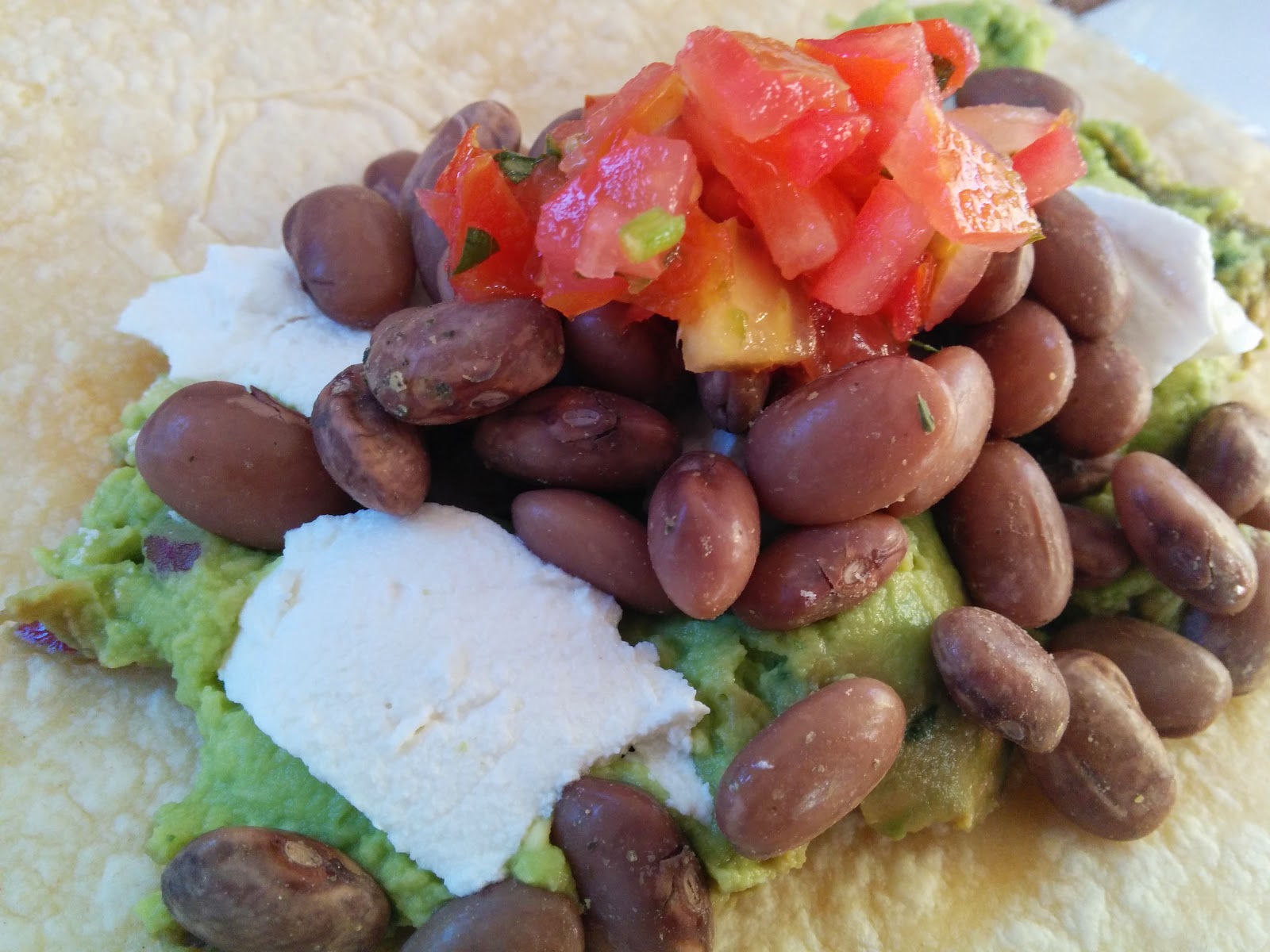 WholeFoodVegan Pinto Bean Burrito