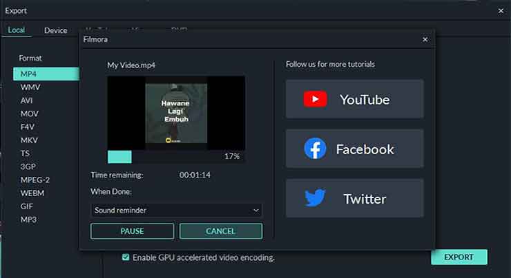 Cara Membuat Video Portrait di Filmora