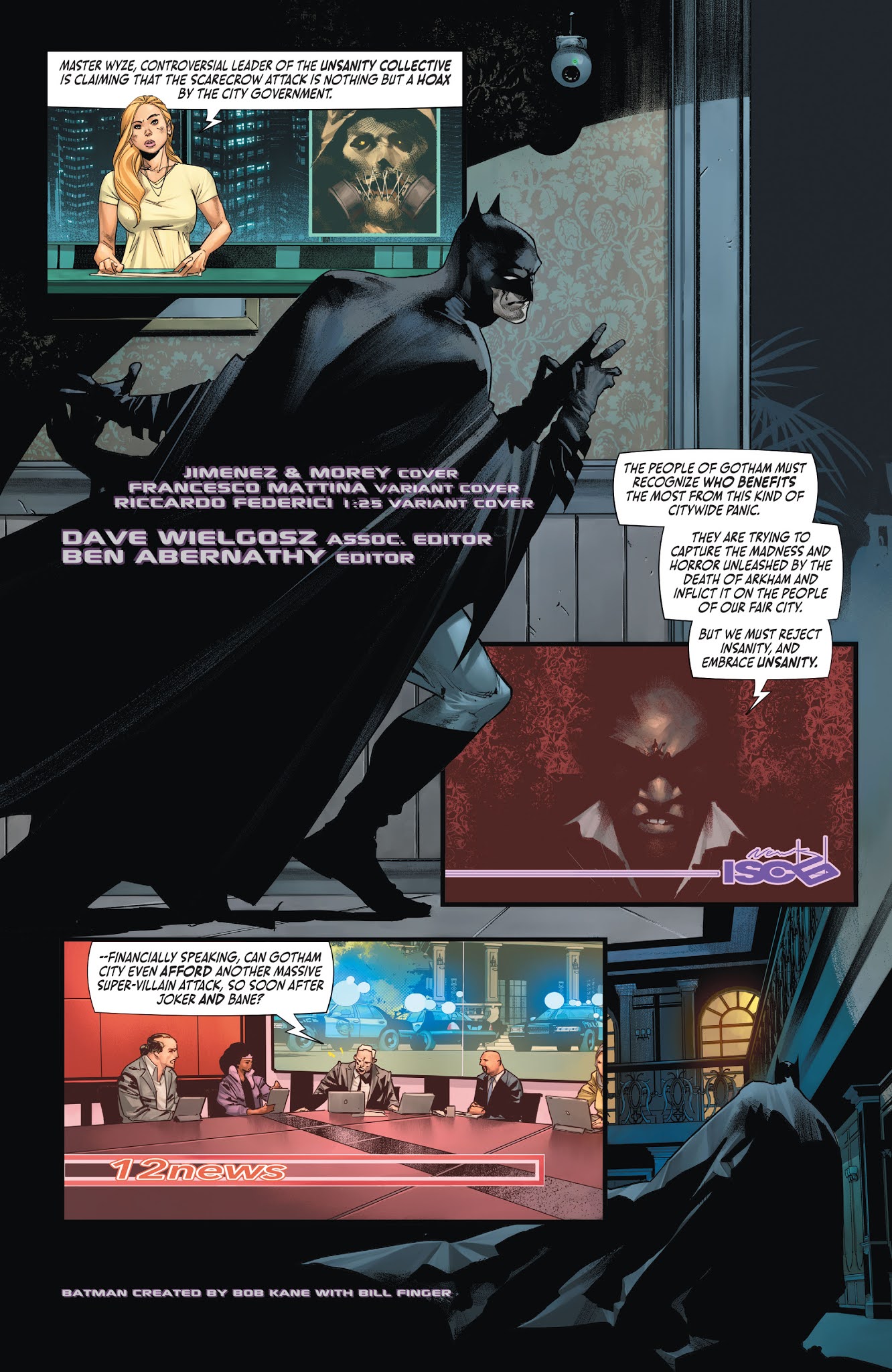 Weird Science DC Comics: PREVIEW: Batman #107