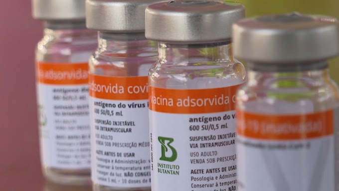 Artigo brasileiro aponta eficácia de 50,7% da vacina CoronaVac