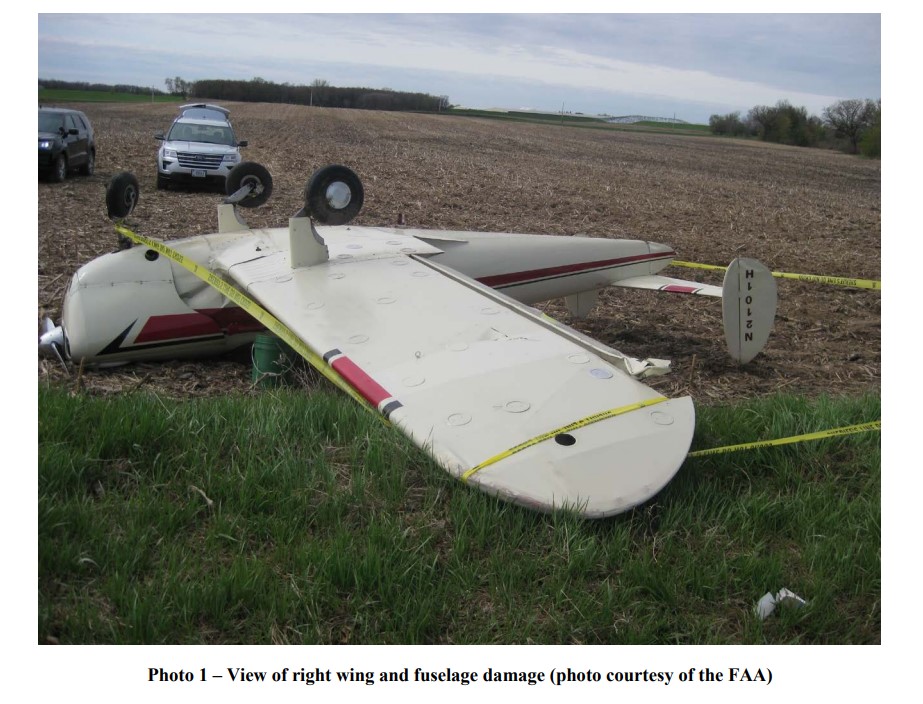 Kathryn's Report Turbulence Encounter Ercoupe 415C, N2101H, accident