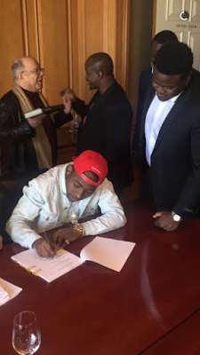 Davido sign with SONY