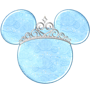 Minnie mouse con corona de cenicienta