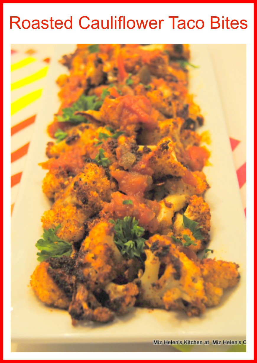 Roasted Cauliflower Taco Bites