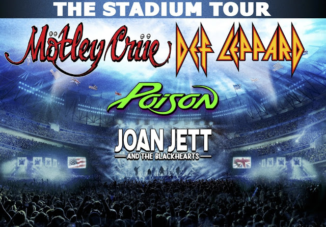The Stadium Tour: Mötley Crüe Def Leppard, Poison e Joan Jett & The Blackhearts