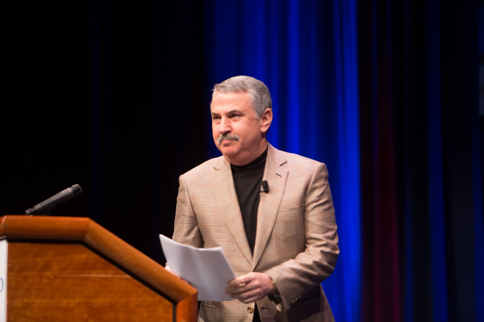 Behind the Podium Average Is Over Thomas Friedman Inspires Sacramento