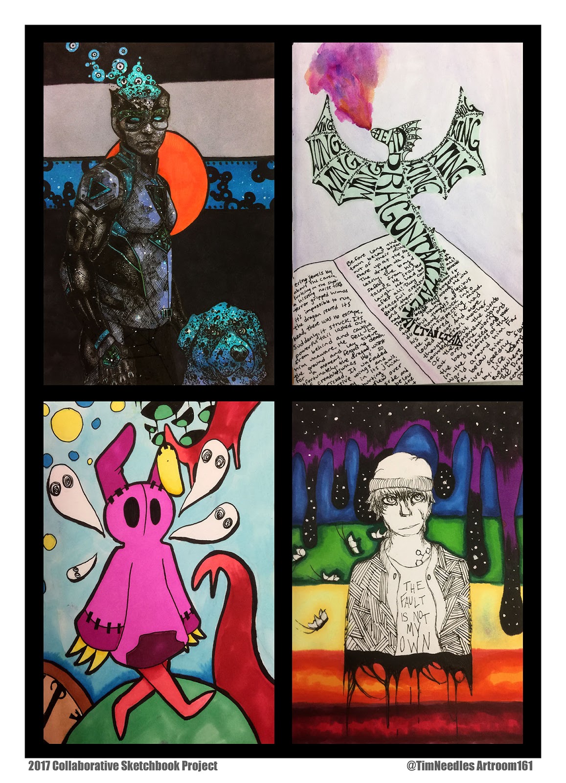 Ap art sketchbook assignments picture