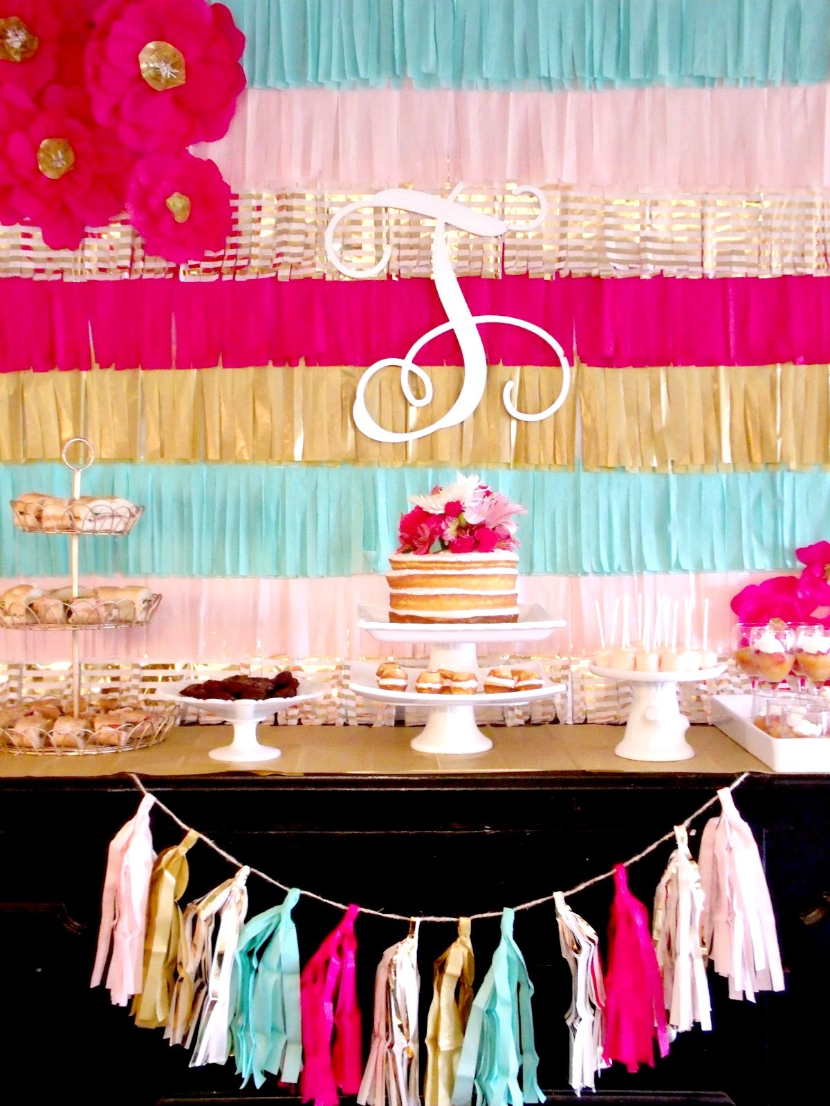 Cultivate Create DIY Fringe Party Backdrop
