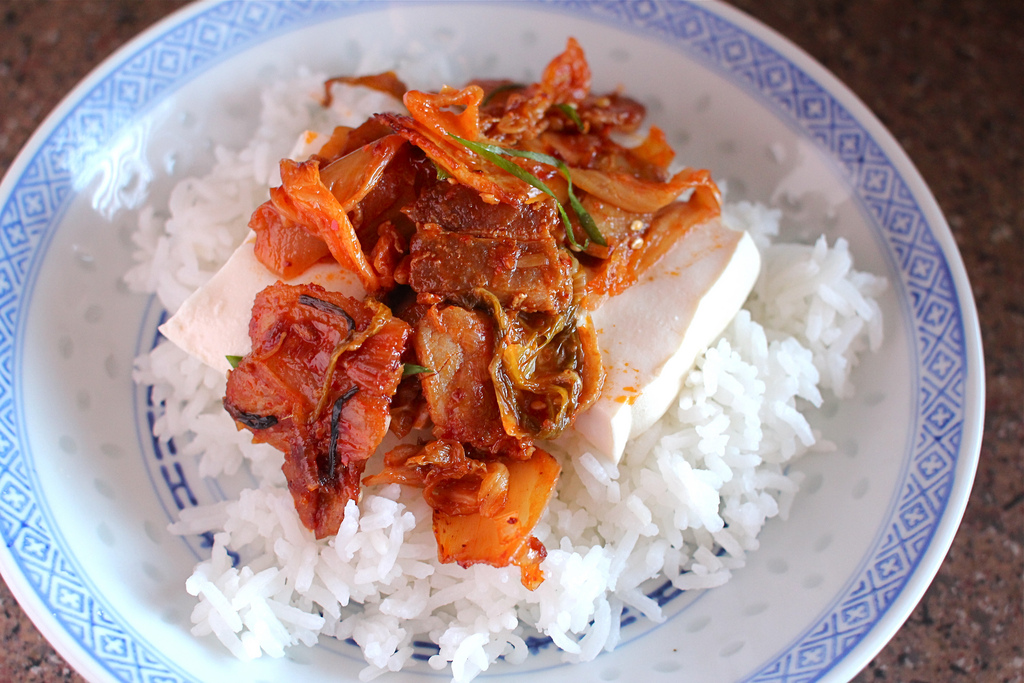 Food Endeavours of the Blue Apocalypse: Dubu Kimchi - Tofu with Stir ...