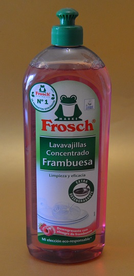 Lavavajillas frambuesa Frosch 750 ml en Planeta Huerto