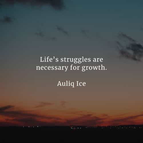 Inspirational quotes about life and struggles