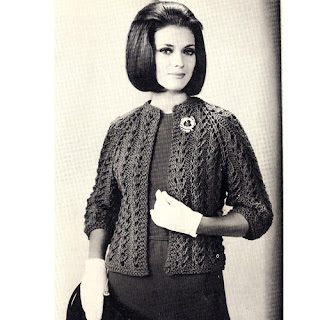 Vintage Knitting Pattern for Chanel Jacket