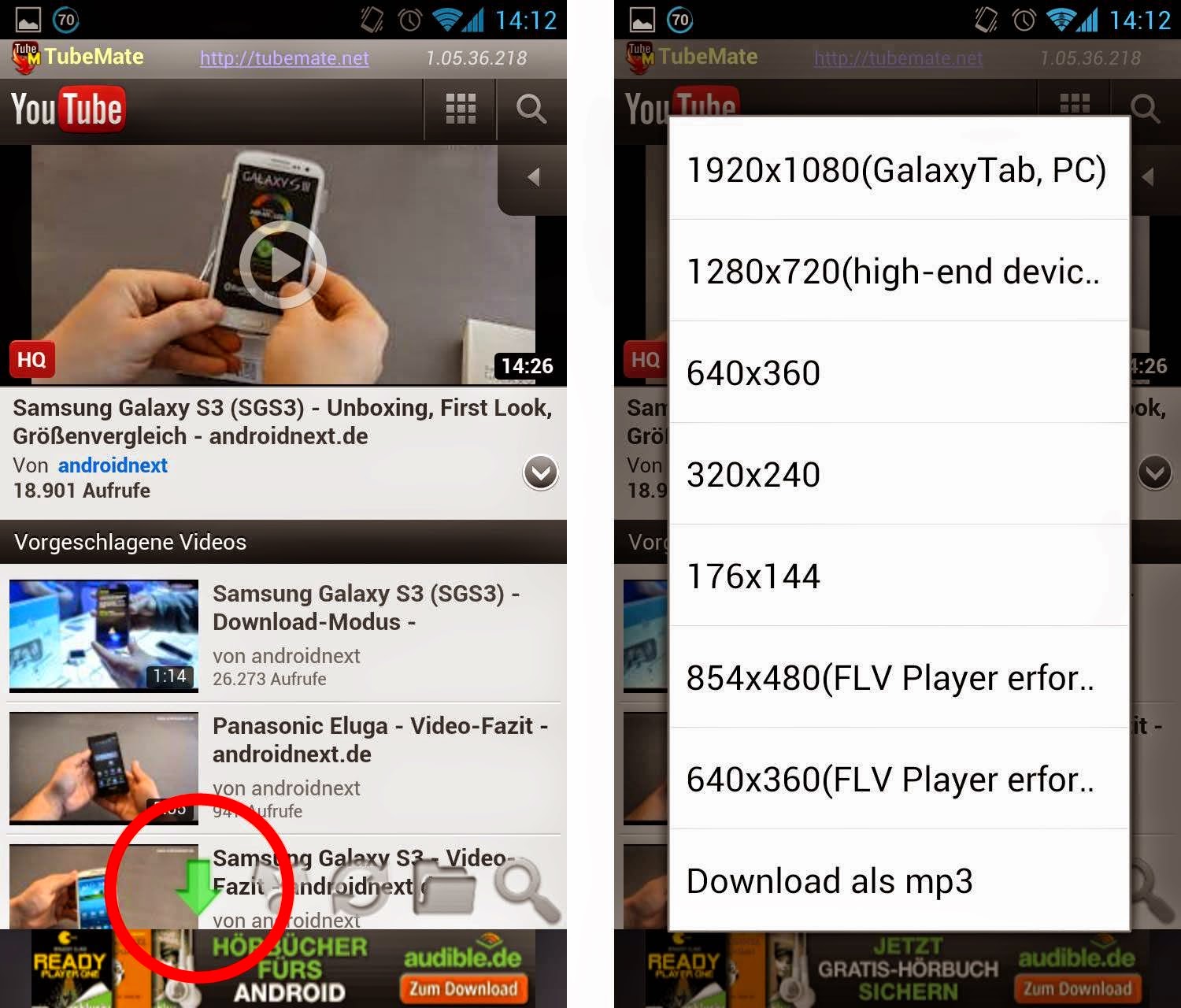 TubeMate YouTube Downloader 2.2.5 Rev Android Free Games