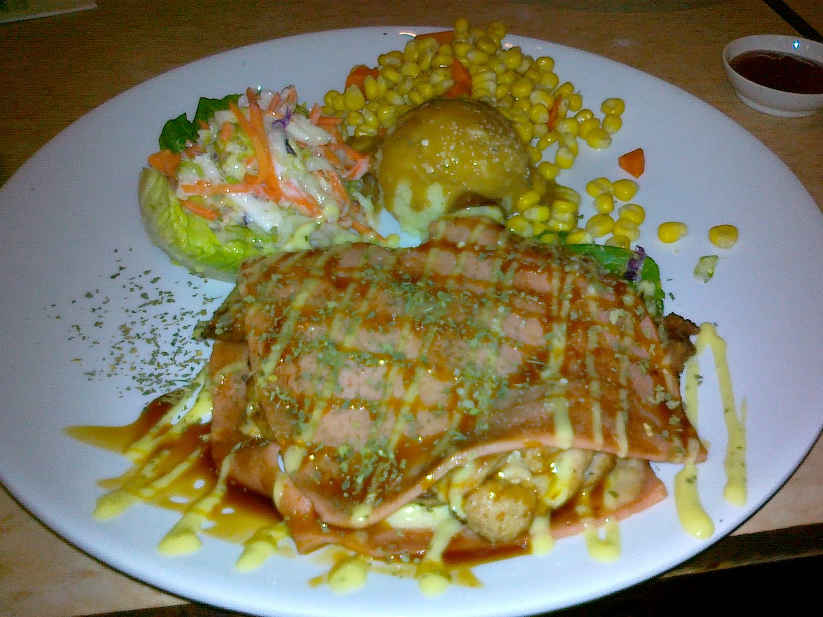 Foods Heaven 'BBQ Chicken Chop With Turkey Ham'