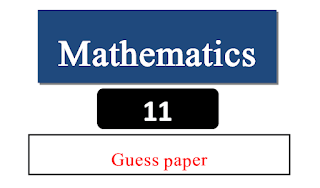 1st year maths guess paper 2024 pdf download