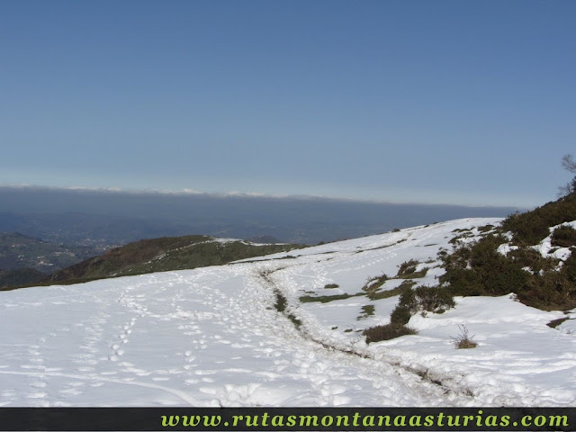 Nieve en el Polio