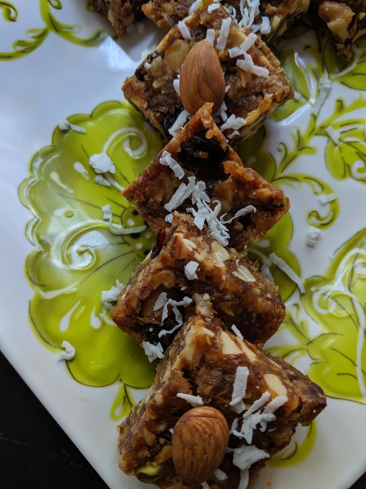 Dates and dry fruits Burfi