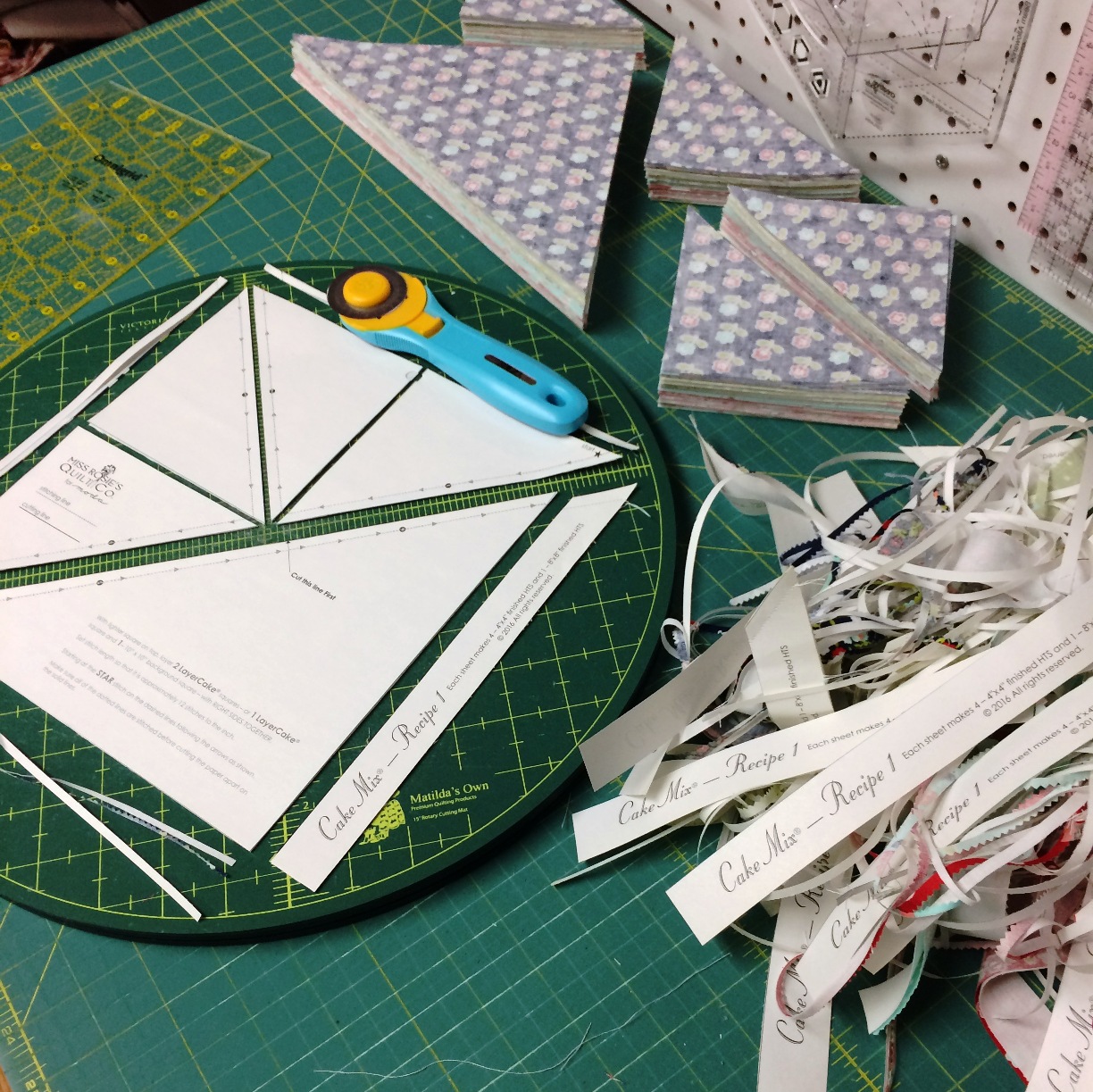 Happy Quilting Gingerbread Cake Mix Quilt