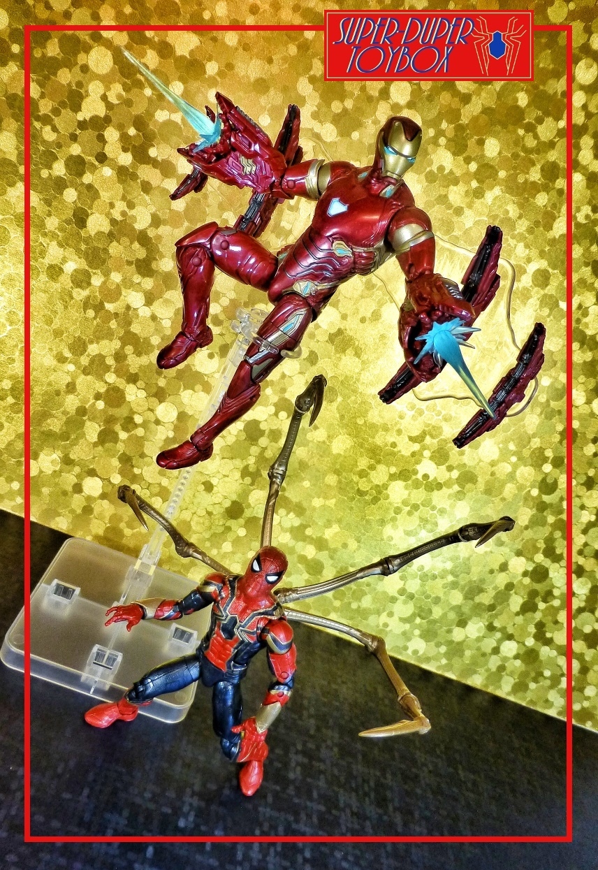 Super-DuperToyBox: Marvel Legends Avengers Infinity War Iron Man Mark  50/Iron Spider 2pk