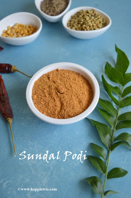 Sundal Podi Recipe