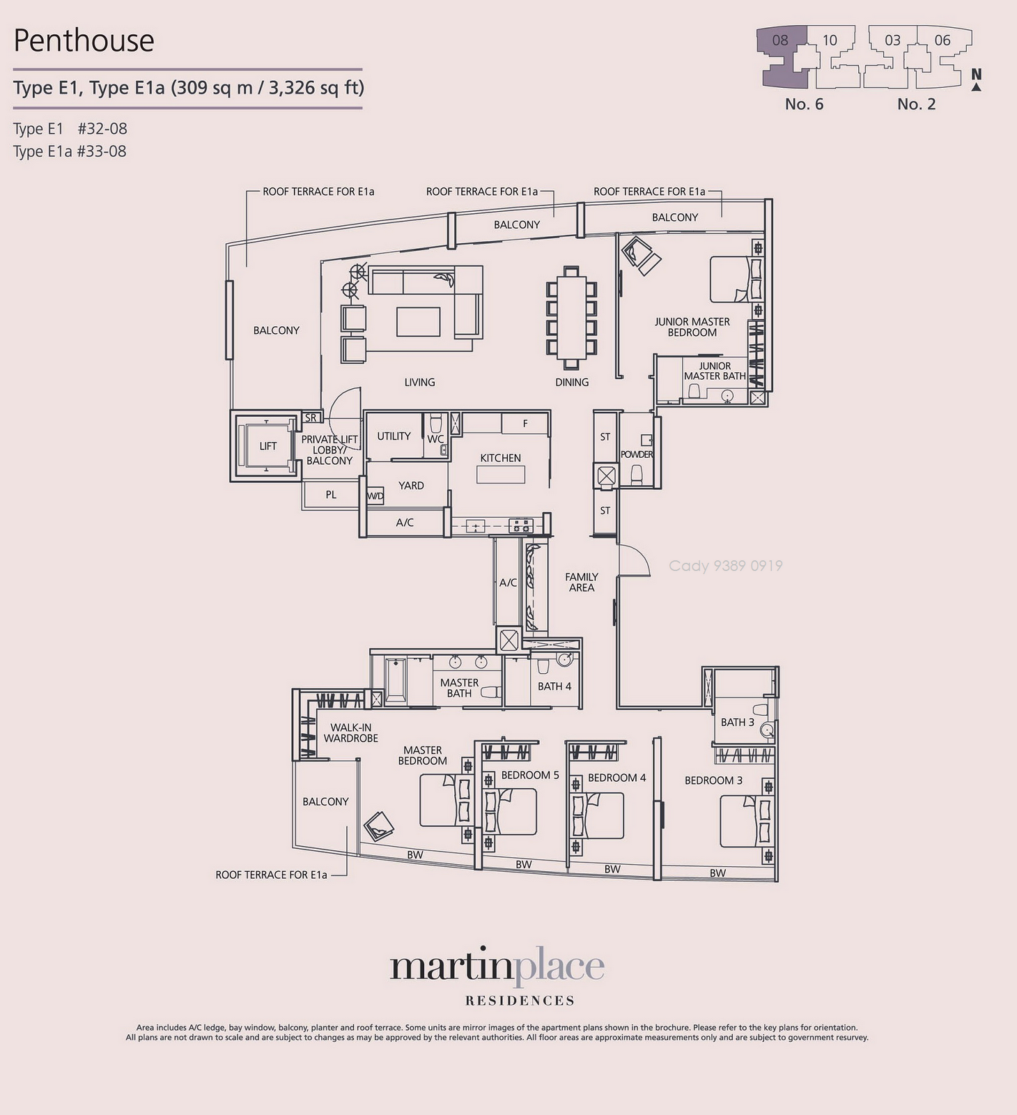 Martin Place Residences Floor Plan