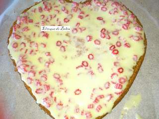  LOVE CAKE DE REGALIZ PARA SAN VALENTÍN 
