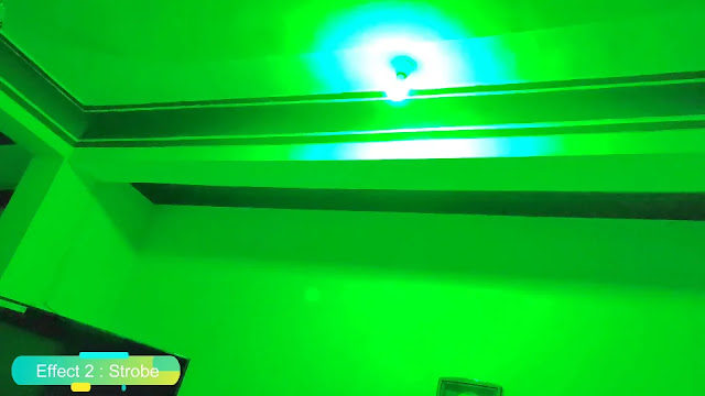 smart light bulb strobe effect Smitch bulb strobe effect