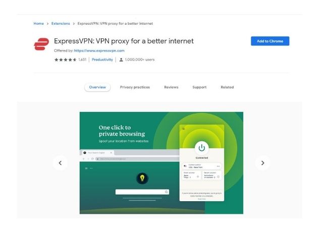 ExpressVPN Chrome Extension