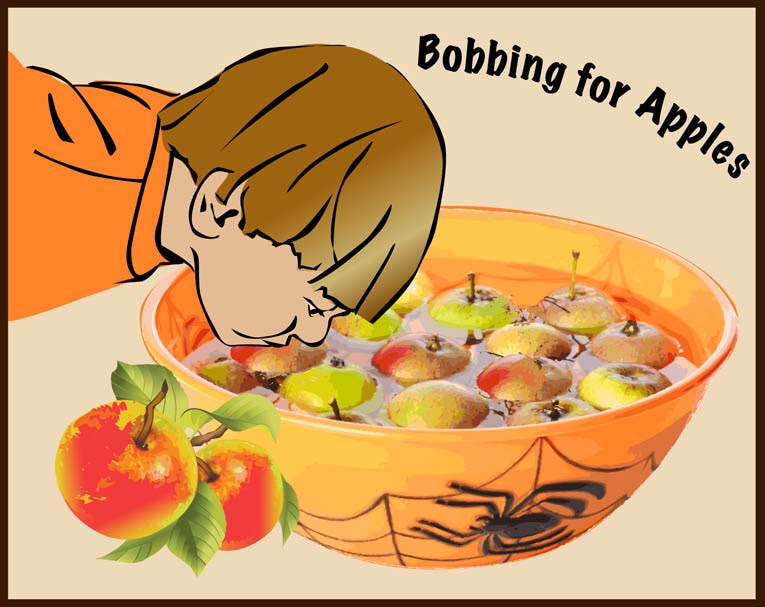 apple bobbing clipart - photo #48